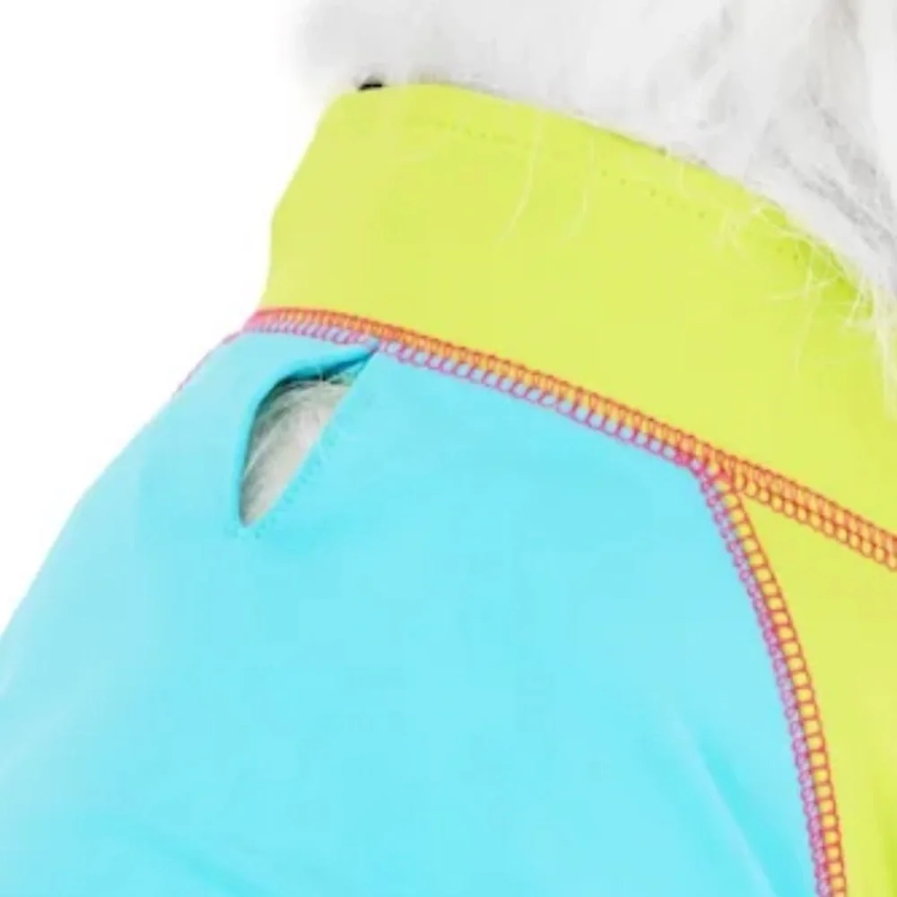 NWT YOULY Blue Cooling Rashguard for Dogs M